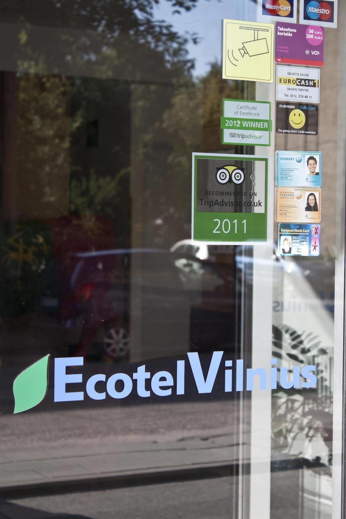 Ecotel Vilnius Bagian luar foto